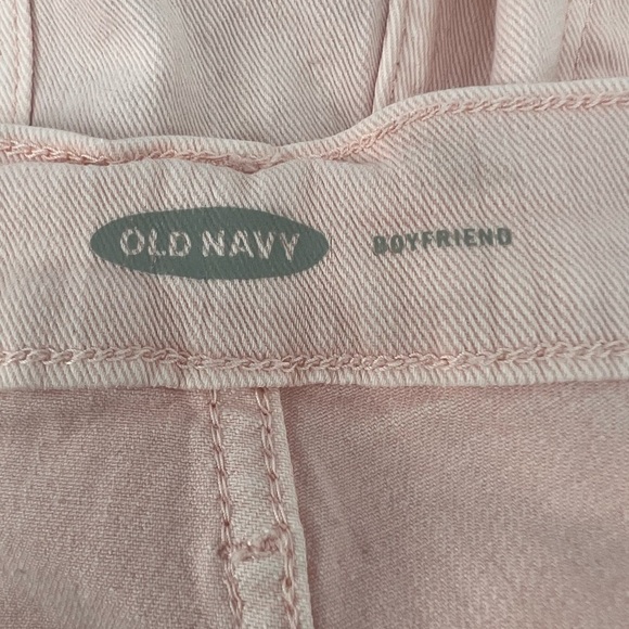 Old Navy Pink Boyfriend Cut Off Jean Shorts Size 16 Women’s - Picture 2 of 5